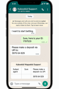 Kabookid WhatsApp number
