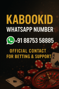 Kabookid WhatsApp number